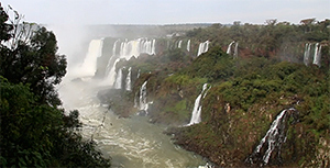 Iguau Falls, Parque Nacional do Iguau, Brazil