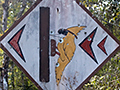 Pica Pau (Woodpecker) Lodge Sign, Brazil