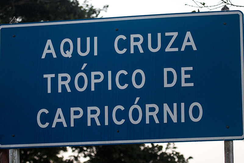 Tropic of Capricorn, Brazil