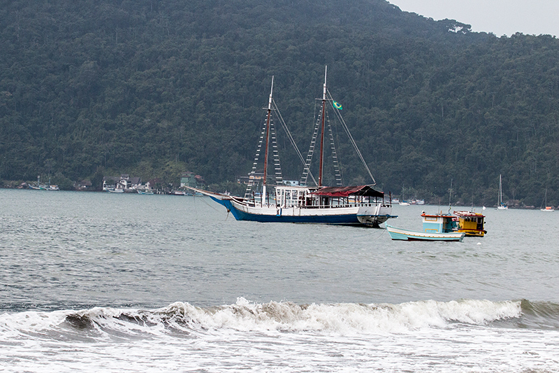 Boats, Ubatuba, Brazil