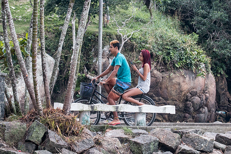 Young Couples at the Beach, Ubatuba, Brazil