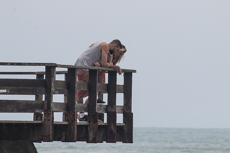 Young Couples at the Beach, Ubatuba, Brazil