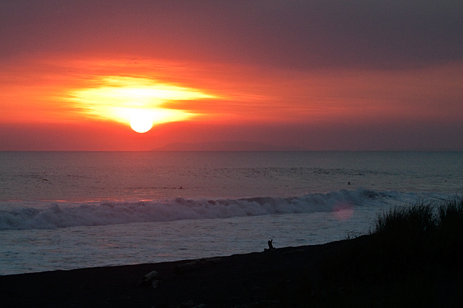 Pacific Sunset, Parrita, Costa Rica by Richard L. Becker