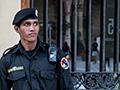 Policeman and Dog, Brigada Especial Nacional, Minint, Havana, Cuba