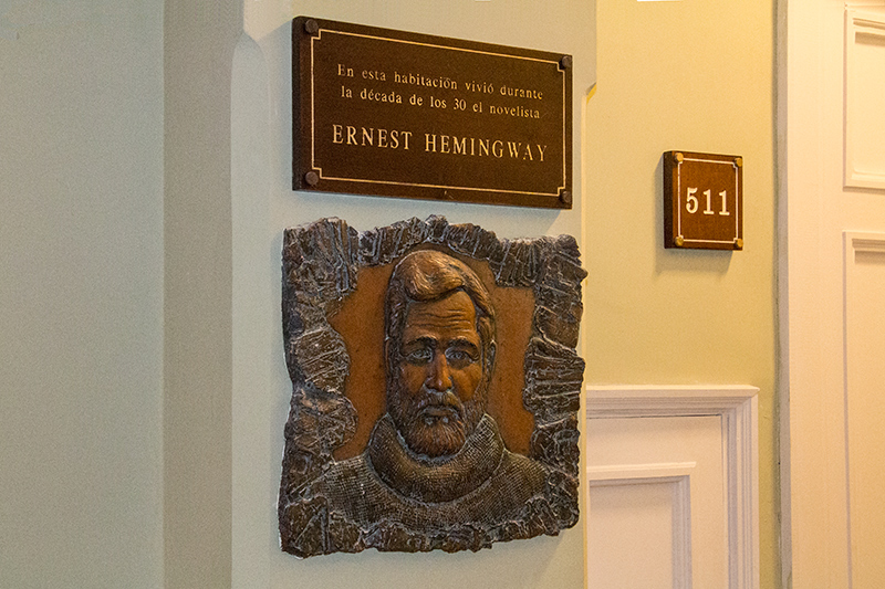 Ernest Hemingway's Room at the Hotel Ambos Mundo, Havana, Cuba