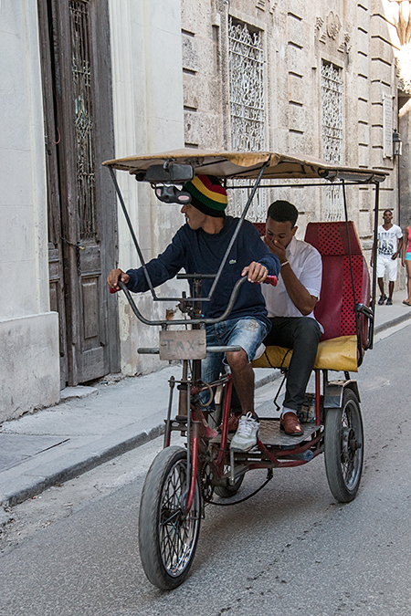 Bicycle Taxis, Havana, Cuba