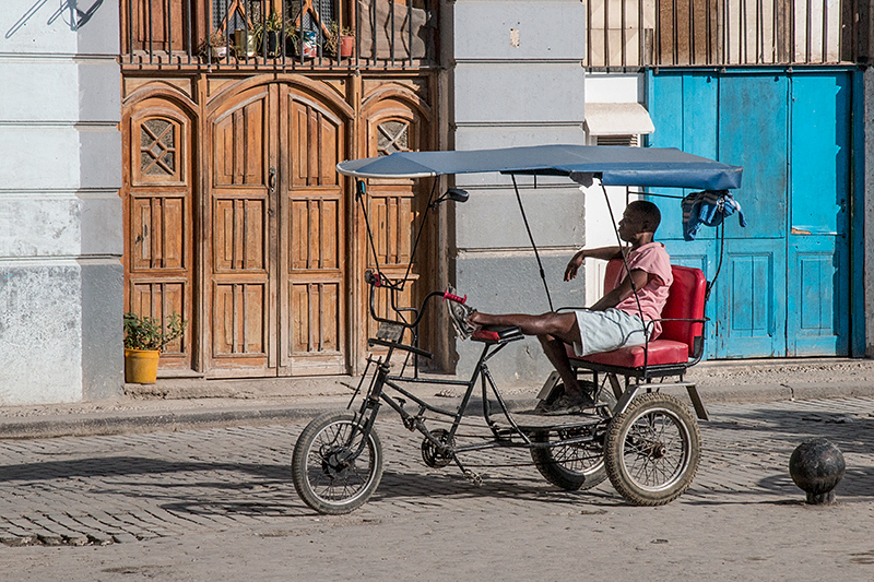 Bicycle Taxis, Havana, Cuba