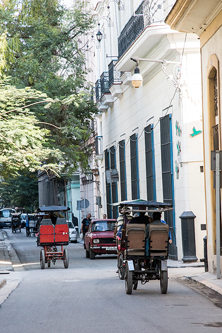 Bicycle Taxis, Havana, Cuba