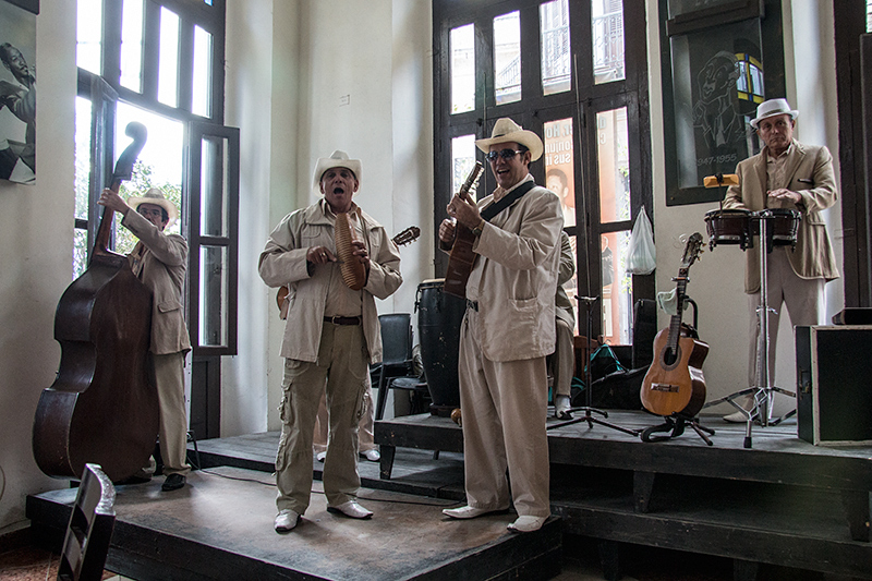 Band at Caf Taberna, Havana, Cuba