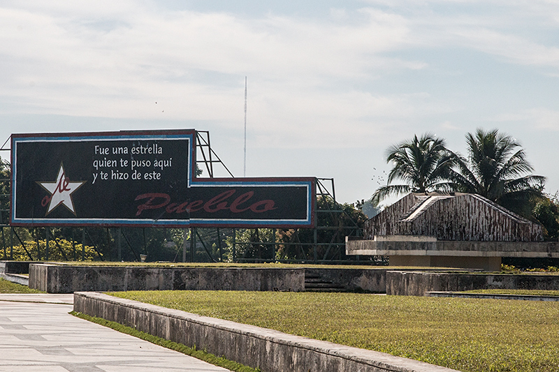 At the Che Guevara Mausoleum, Santa Clara, Cuba