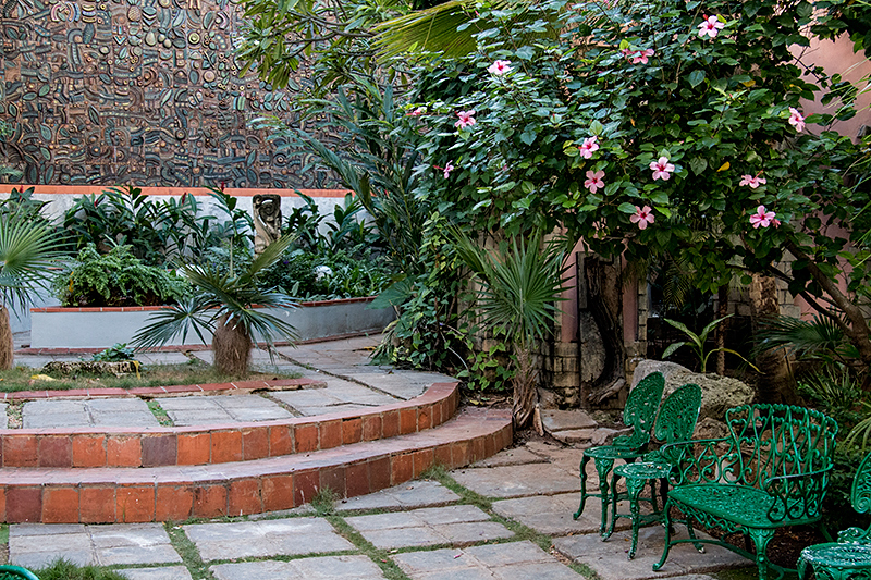 Courtyard, Havana, Cuba