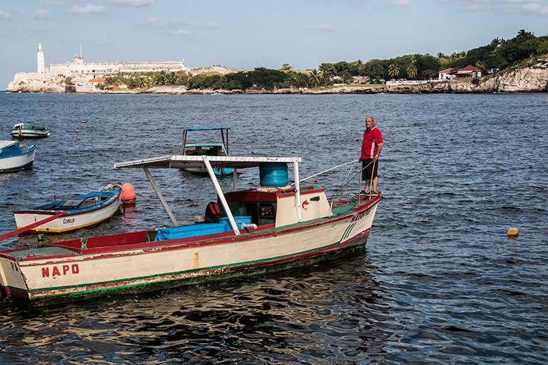 Cuban Fishing Boats, Havana, Cuba