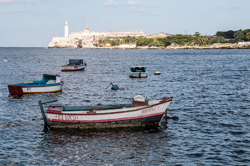 Cuban Fishing Boats, Havana, Cuba