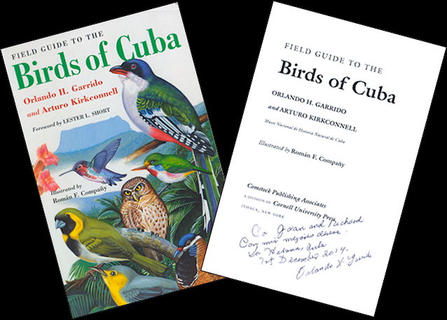 Orlando Garrido's Field Guide to the Birds of Cuba