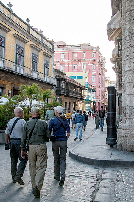 Strolling in Old Havana, Cuba