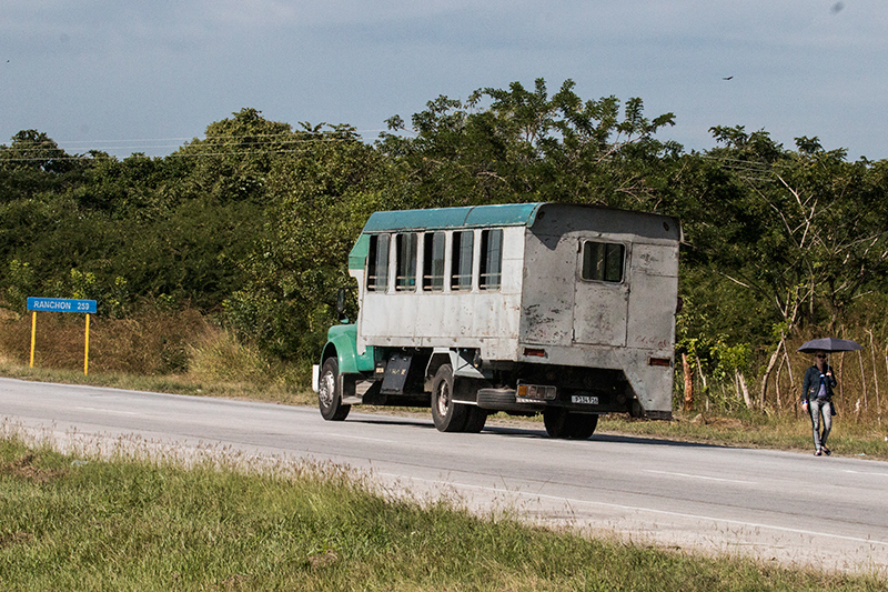 Hitchhiker, Near Santa Clara, Cuba