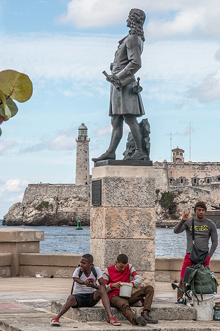 At the Malecn, Havana, Cuba