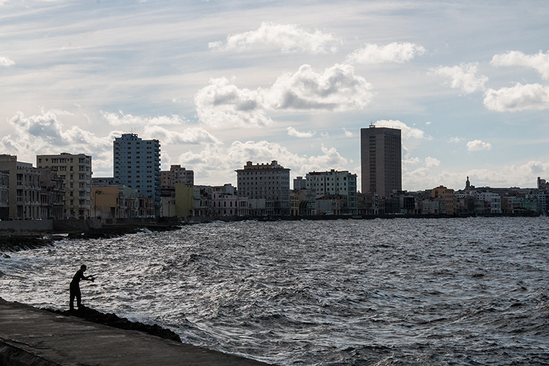 At the Malecn, Havana, Cuba