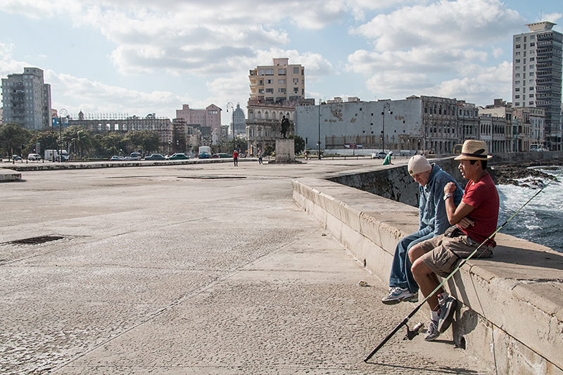 At the Malecn, Havana, Cuba