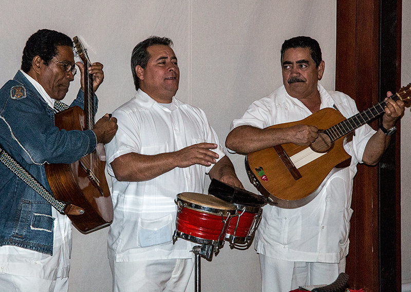 Cuban Band at the Hotel Ambos Mundo, Havana, Cuba