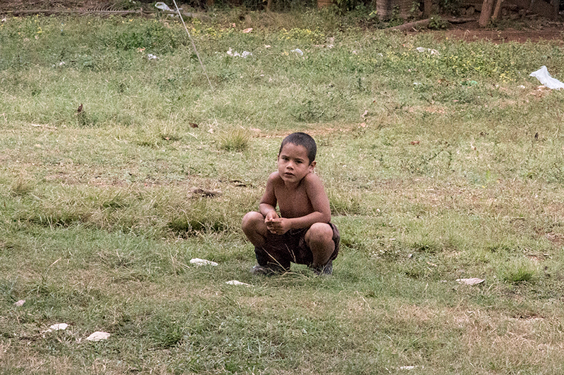 Young Boy en Route Santa Clara to Havana, Cuba