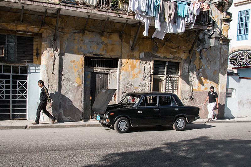 Old Cars and Taxis, Havana, Cuba