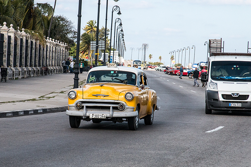 Old Cars and Taxis, Havana, Cuba