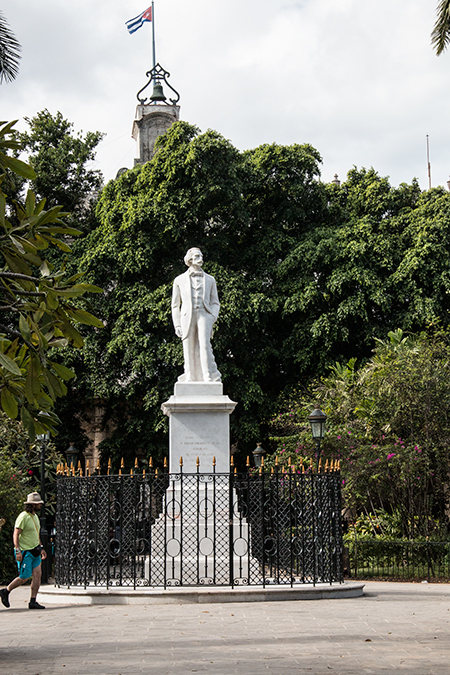 Statue of Carlos Manuel de Cspedes, Havana, Cuba