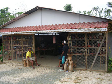 Pottery factory in Guaitil