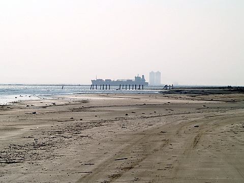 Looking Towards Bolivar Flats