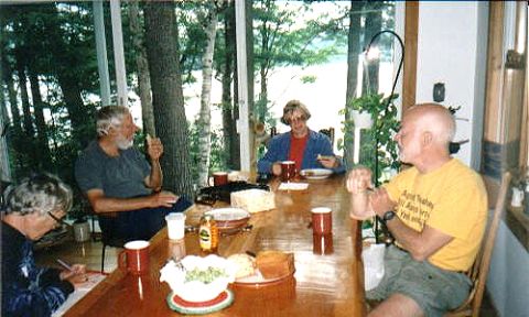 from left to right - Anne, Jim, Emily, and Ray