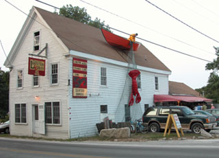 The Lobster Hutt Restaurant in Wellfleet Center