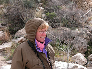 Joan on Mount Lemmon