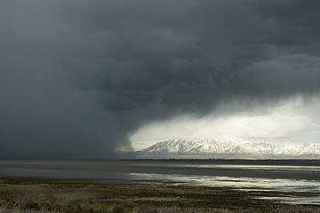 Stormy Weather at Antelope Island