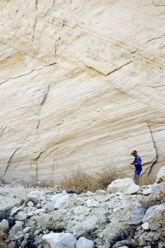 Joan Becker at Capitol Reefs National Park, Utah