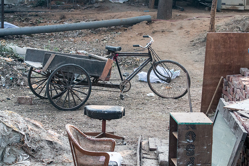 Bicycle Cart, New Delhi, India