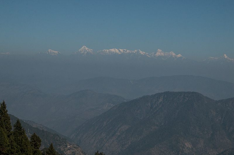 Himalayas, En Route to Pangot, India