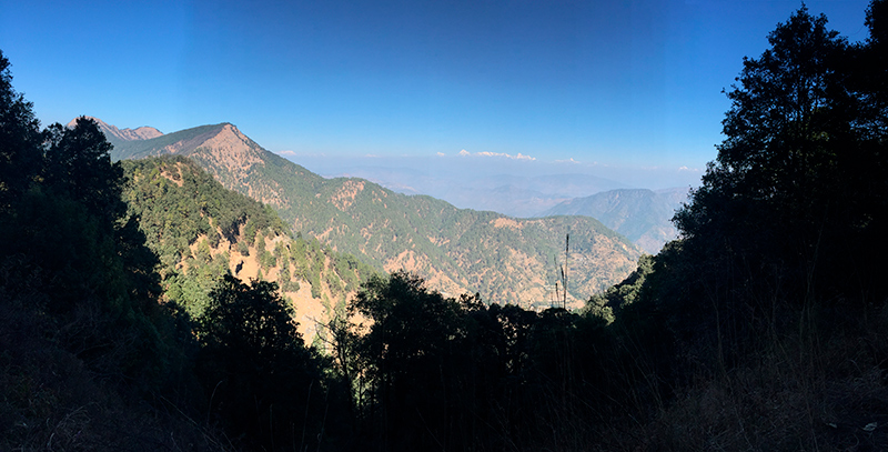 Himalayas, En Route to Pangot, India