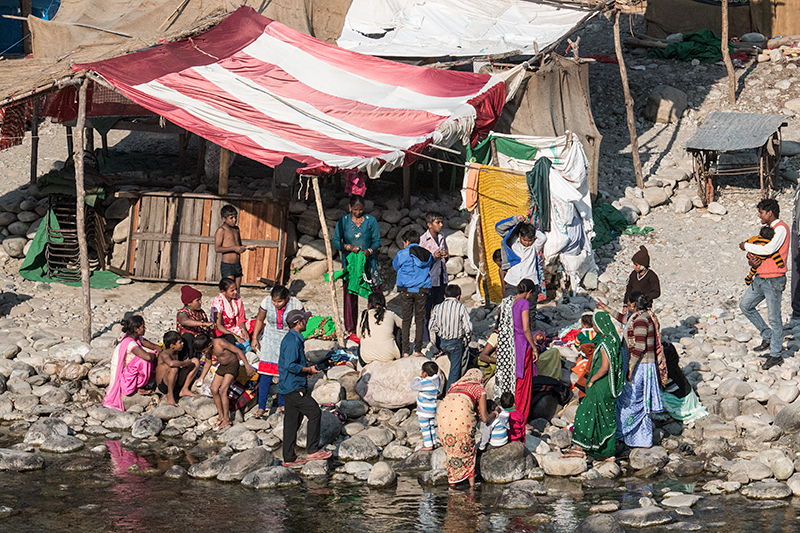 Along the Koshi River, India