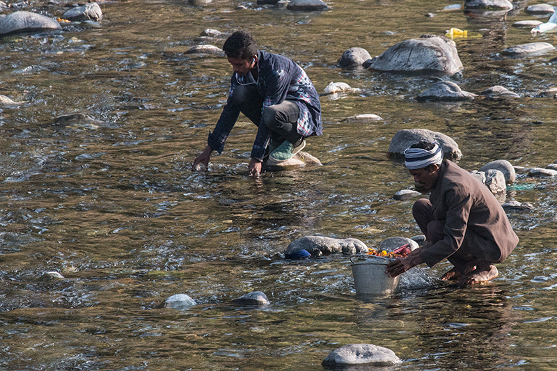 Along the Koshi River, India