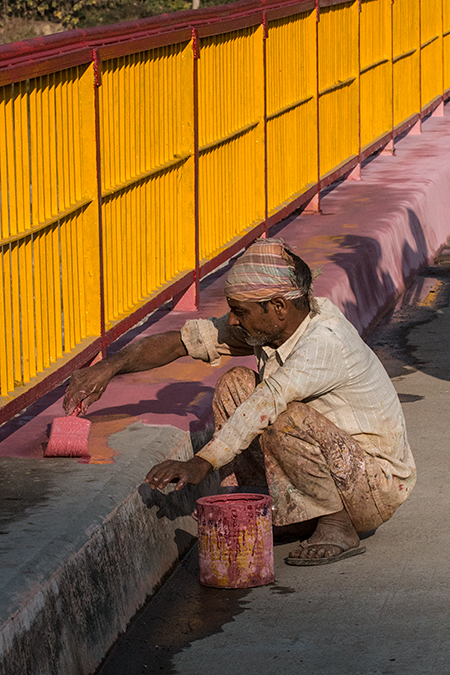 Along the Koshi River, India