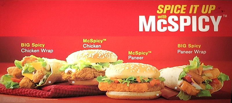 McDonald's With an Indian Flavor