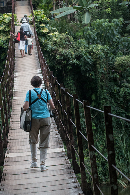 The Swinging Bridge, Kitulgala, Sri Lanka