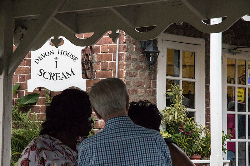 Ice Cream at the Devon House, Kingston, Jamaica