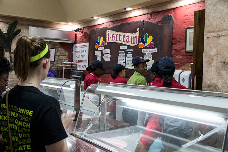 Ice Cream at the Devon House, Kingston, Jamaica