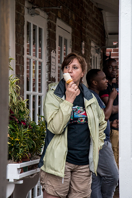 Ice Cream at the Devon House, Kingston, Jamaica