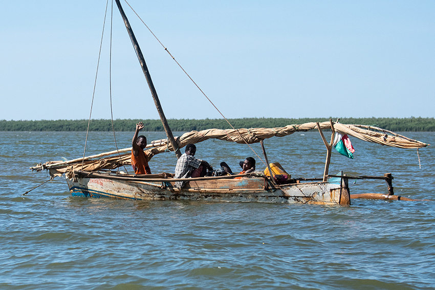 Fishermen, Outriggers, Betsiboka River Delta Boat Ride, Madagascar