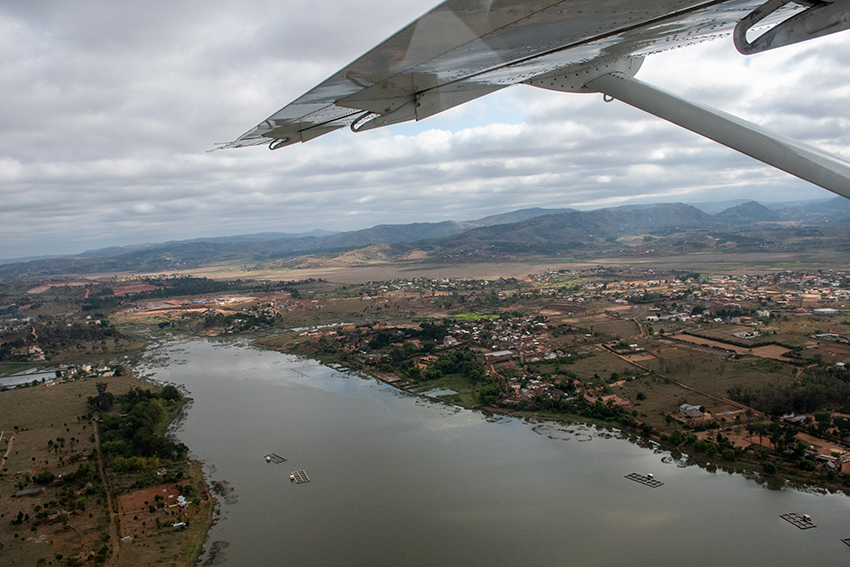 Flight to Maroantsetra, Madagascar