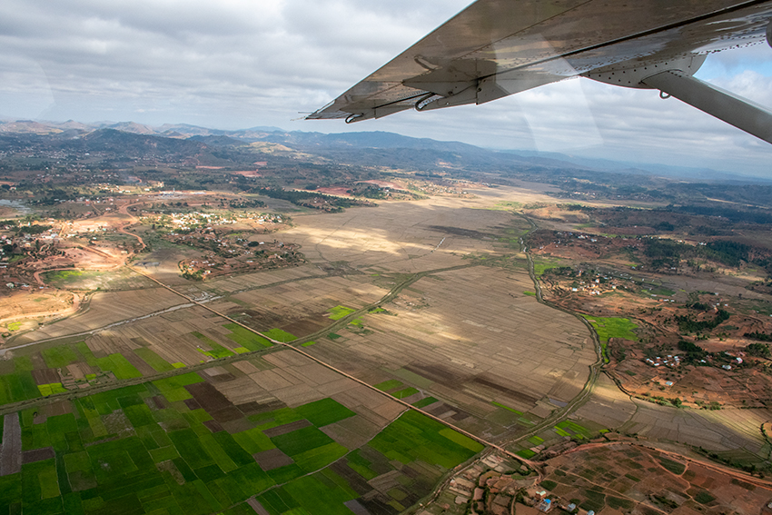 Flight to Maroantsetra, Madagascar