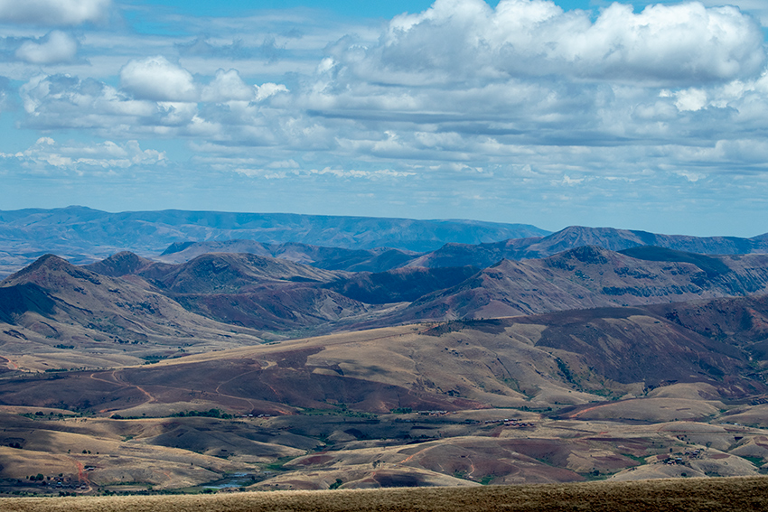 Central Highlands, Drive to Ankarafantsika, Madagascar